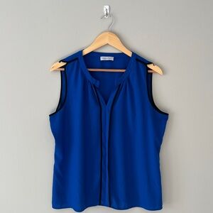 Calvin Klein Cobalt Blue Sleeveless Top